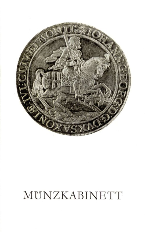  Arnold - Führer durch die ständige Ausstellung des Münzkabinetts ( Dresden ) 1978   