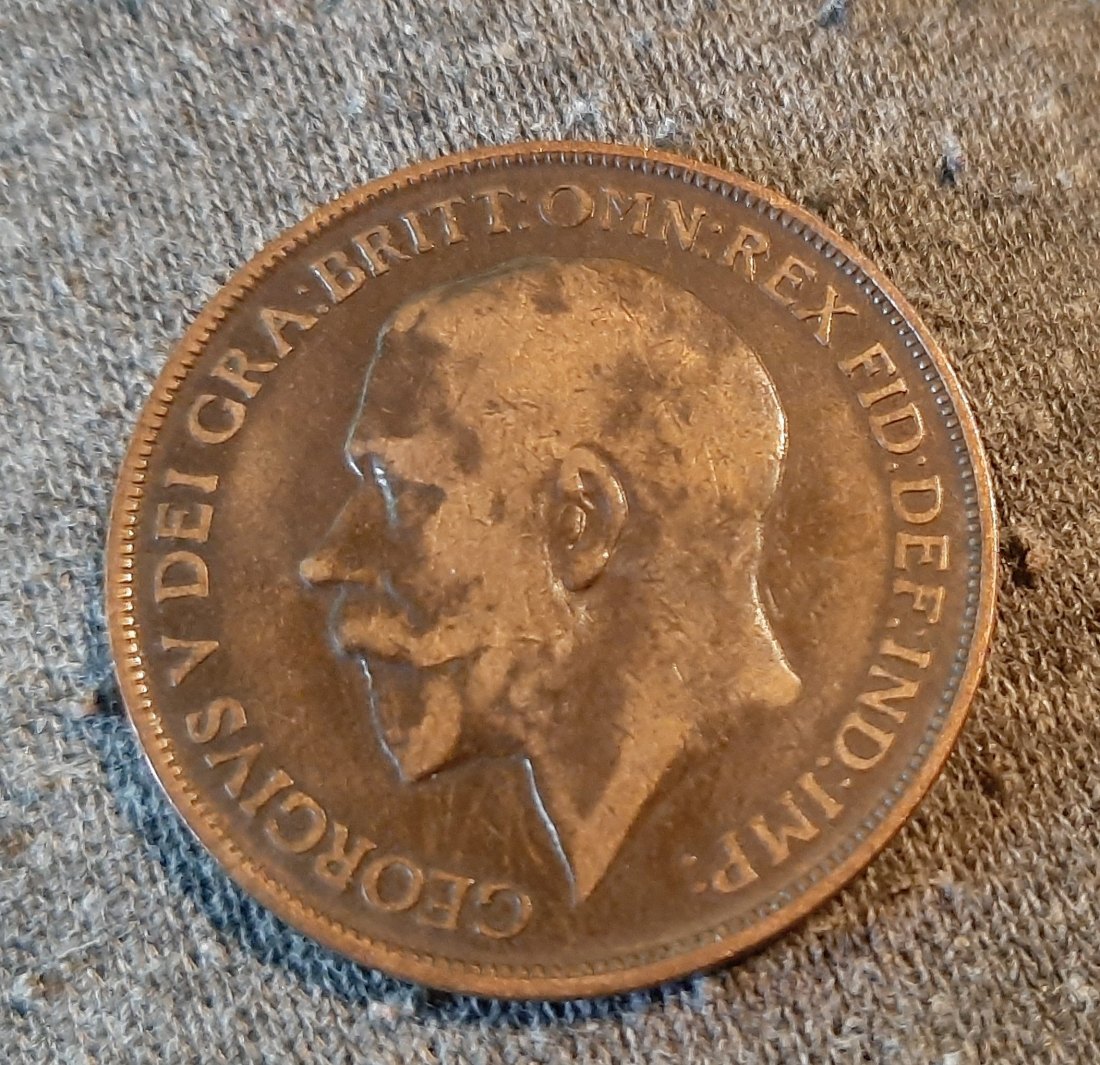 1 Penny George V 1912