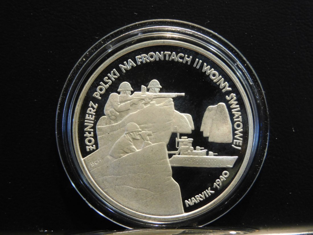 POLAND 100000 ZLOTY 1991-DEFENCE OF NARVIK.GRADE-PLEASE SEE PHOTOS.