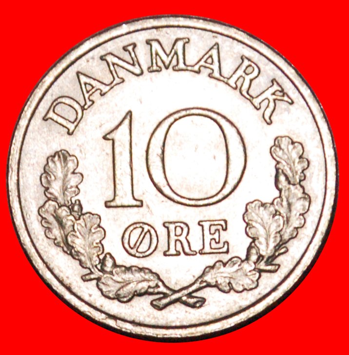  * MONOGRAMM (1960-1972): DÄNEMARK ★ 10 OERE 1961! FREDERIK IX. (1947-1972)  OHNE VORBEHALT!   