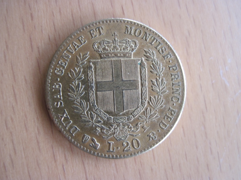  Alte Münze 20 Lire Italien 1951 Vittorio Emanuele II. Nachprägung 4,11 g   