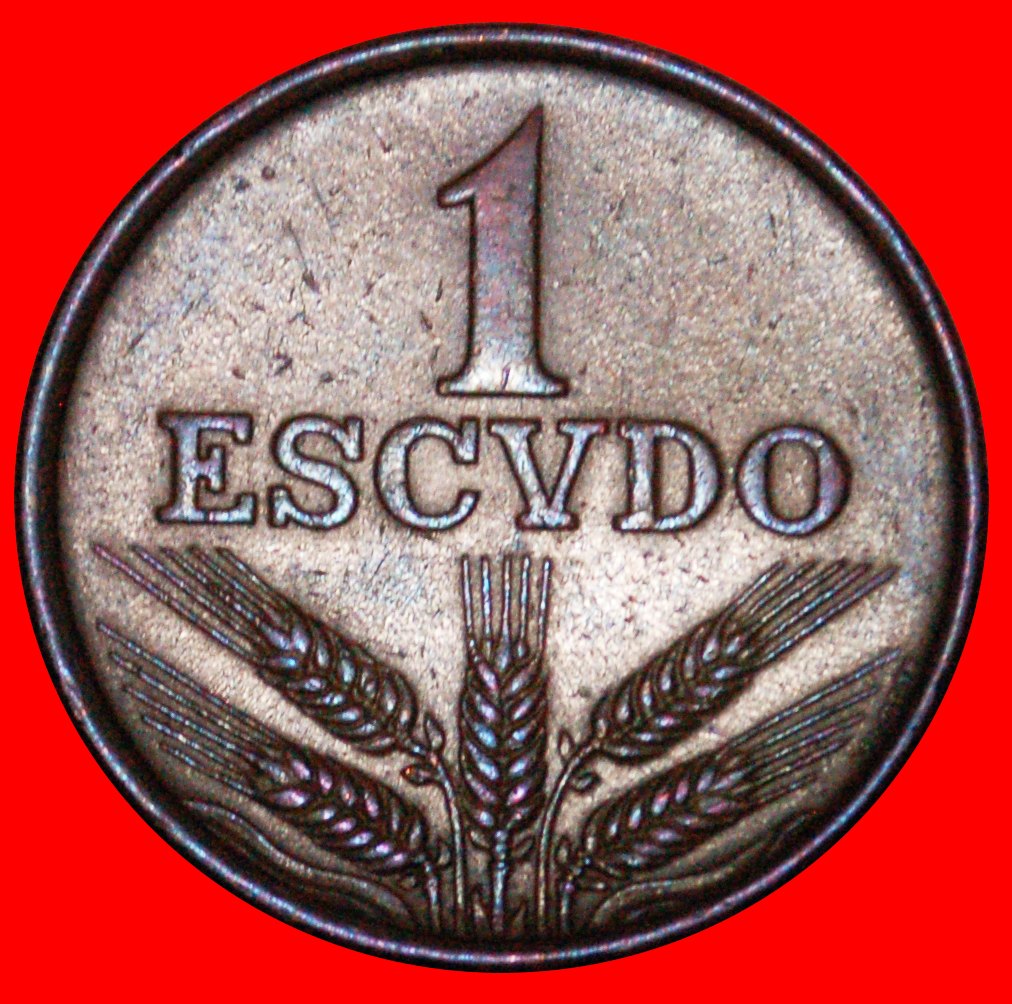  * 25 SILVER BEZANTS (1969-1979): PORTUGAL ★ 1 ESCUDO 1973! LOW START ★ NO RESERVE!   