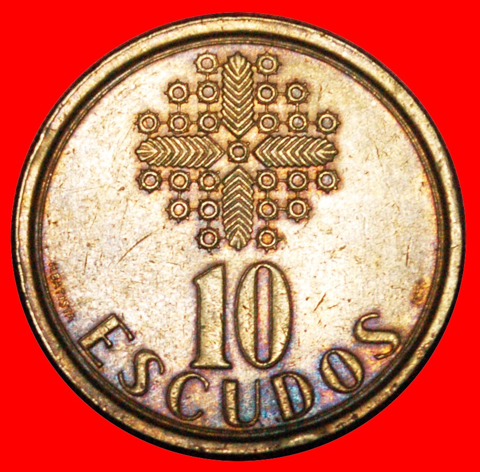 * WINDOW (1986-2001): PORTUGAL ★ 10 ESCUDOS 1989 DISCOVERY COIN! LOW START ★ NO RESERVE!