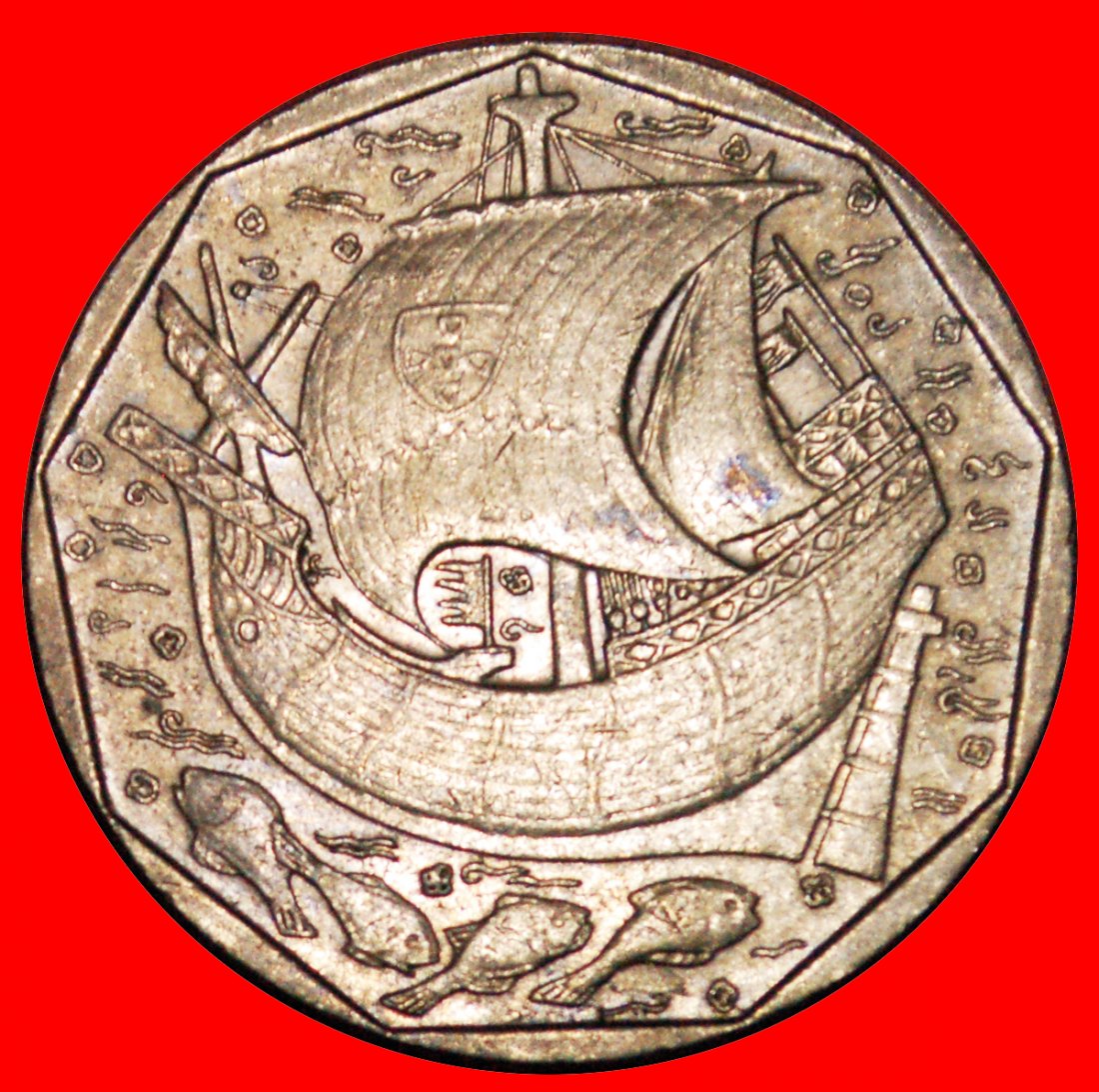 * SCHIFF und FISCHE (1986-2001): PORTUGAL ★ 50 ESCUDOS 1991 ENTDECKUNG MÜNZE! OHNE VORBEHALT!