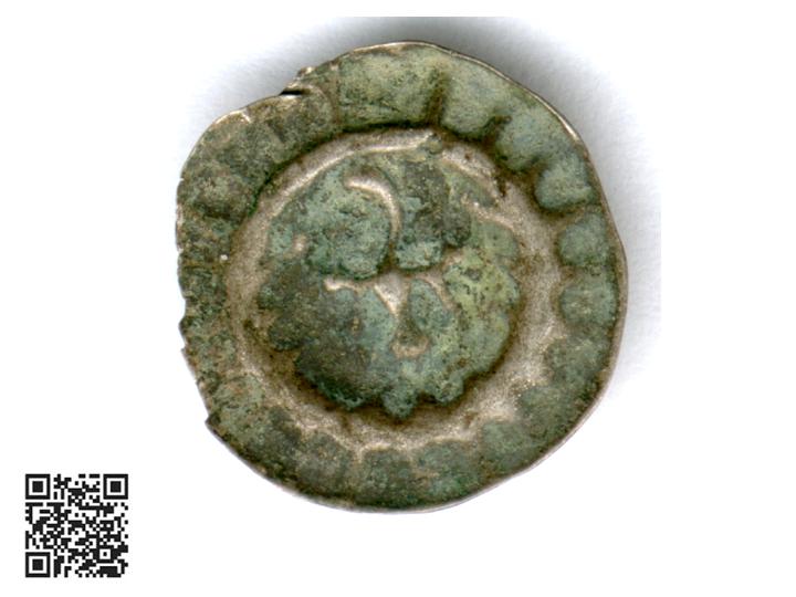 Mecklenburg Hohlpfennig o.Jahr 1325/40 mit Stierkopf 0,33g Oertzen 163 - Flemming