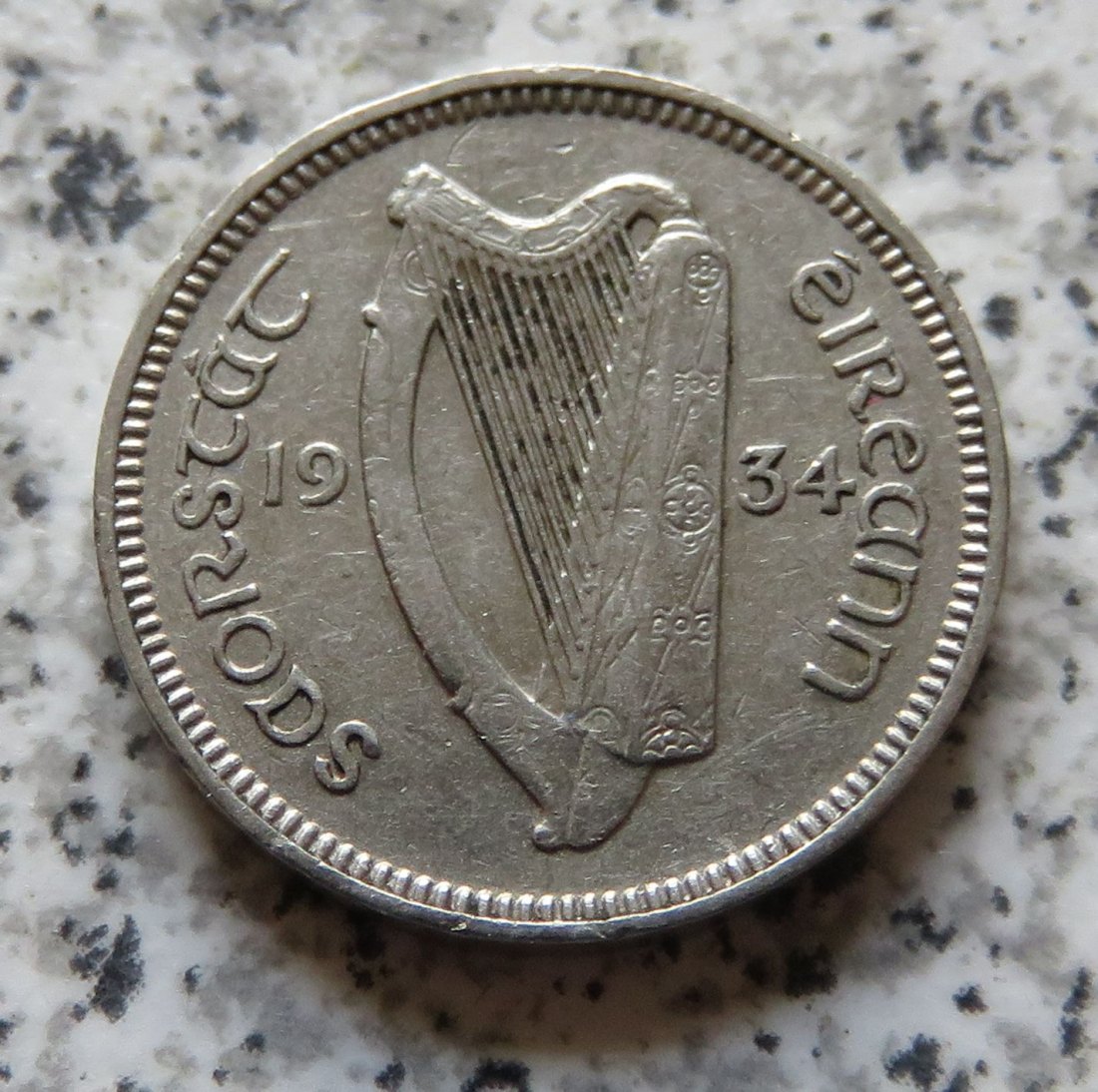  Irland 3 Pence 1934   