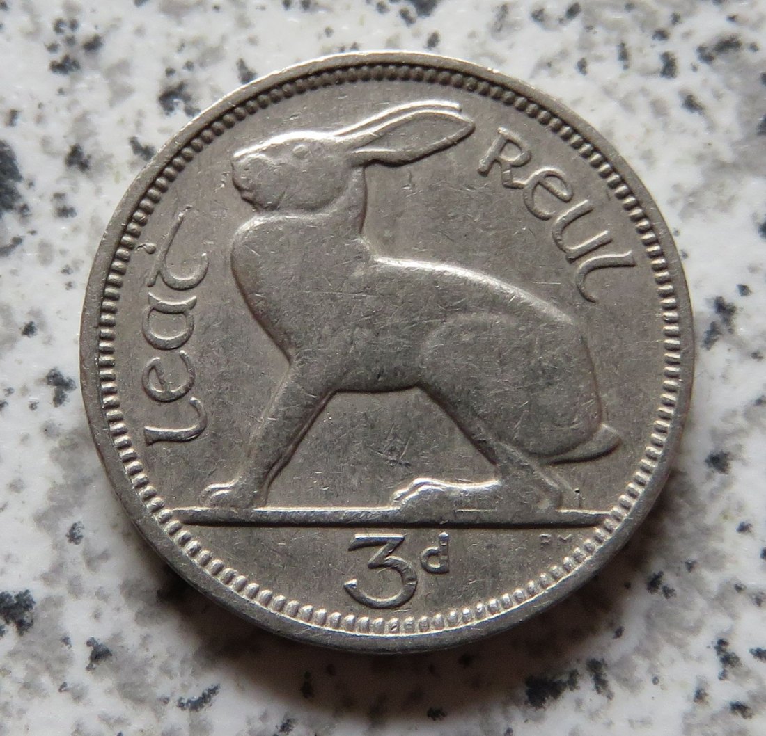  Irland 3 Pence 1942   
