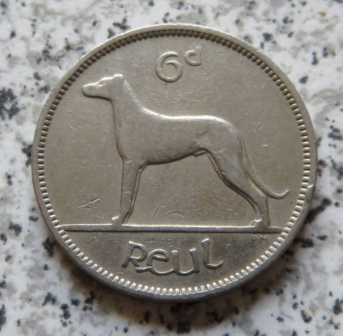  Irland 6 Pence 1946   