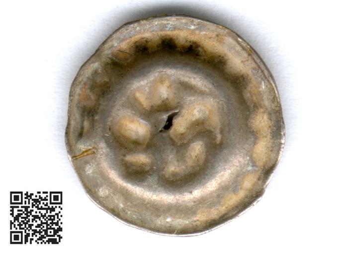 Lüneburg-Stadt Hohlpfennig um 1430 Jesse 194, kl. Loch, ss - Flemming
