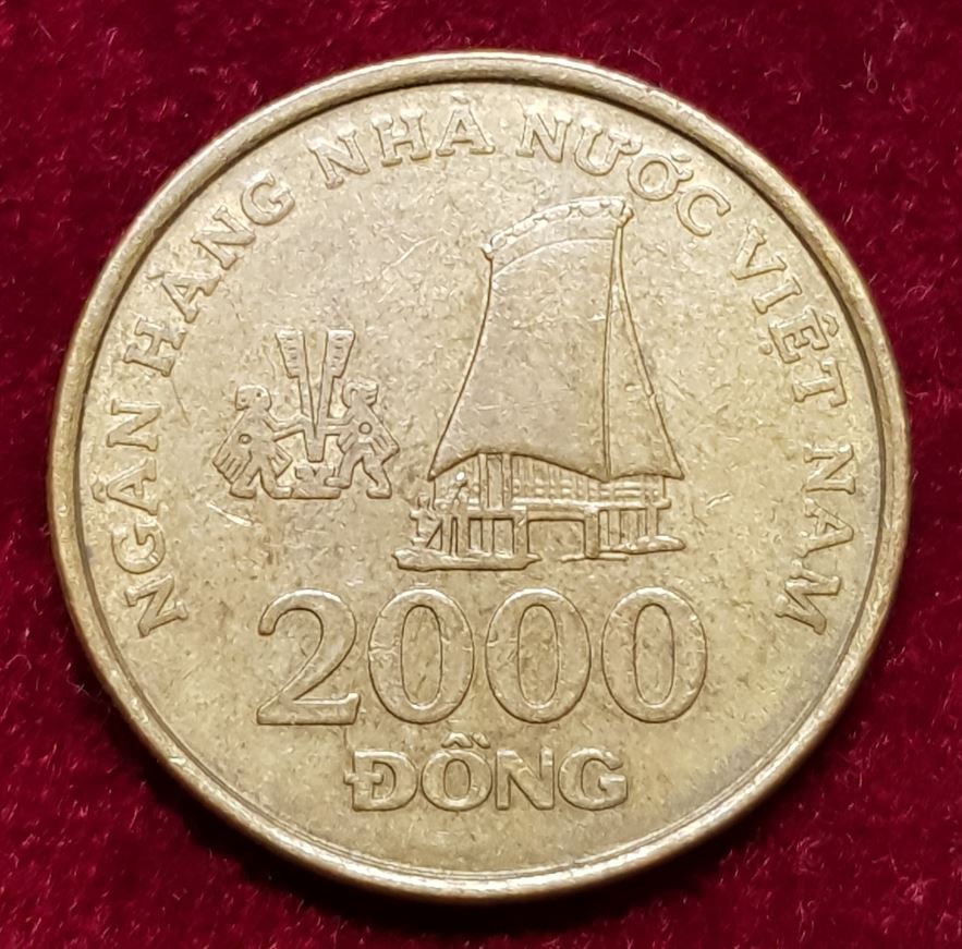 12487(14) 2000 Dong (Vietnam) 2003 in vz .......................................... von Berlin_coins   
