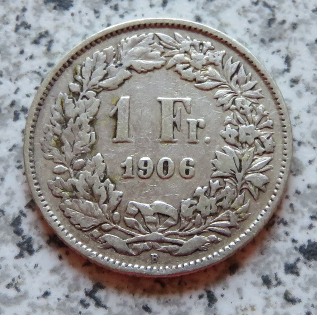  Schweiz 1 Franken 1906 B   