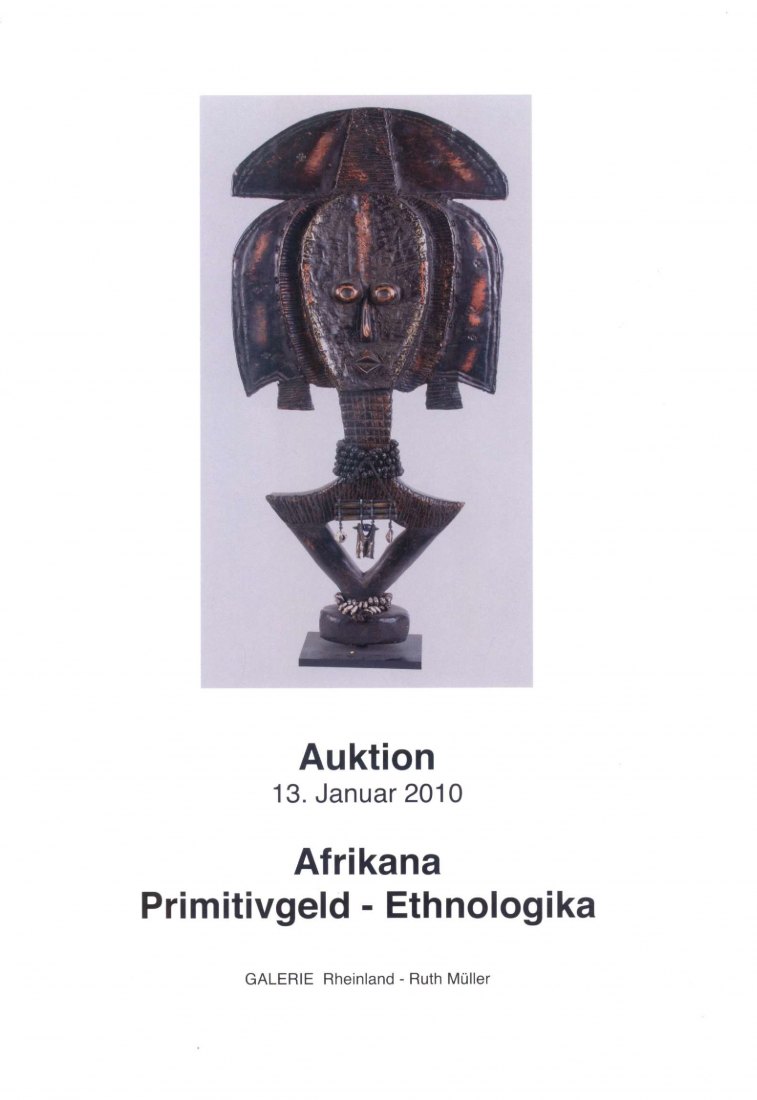  Münzzentrum (Köln) Auktion 154 (2010) SONDERKATALOG - Afrikana ,Primitivgeld - Ethnologika   