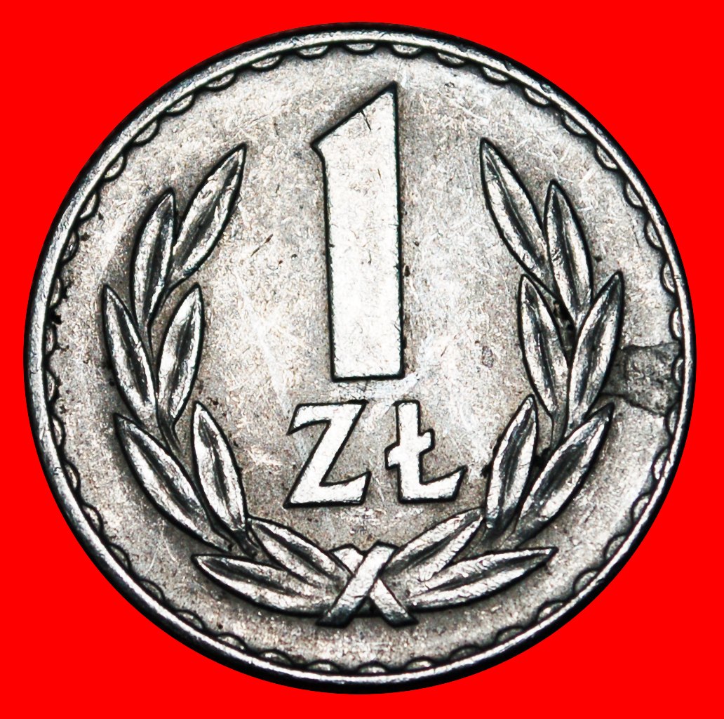  * STARS ON EAGLE: POLAND ★ 1 ZLOTY 1949! ★LOW START★ NO RESERVE!   