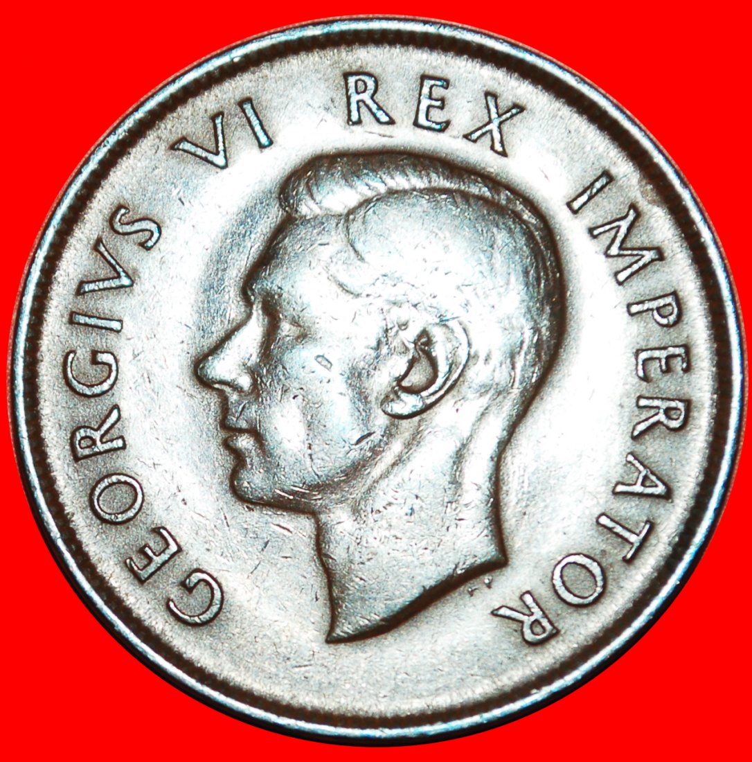  * SCHIFF (1937-1947): SÜDAFRIKA ★ 1 PENNY 1942 KRIEGSZEIT (1939-1945)! OHNE VORBEHALT!   
