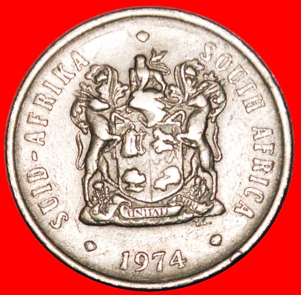  * DISCOVERY COIN FLOWER: SOUTH AFRICA ★ 20 CENTS 1974! JUST PUBLISHED! LOW START ★ NO RESERVE!   