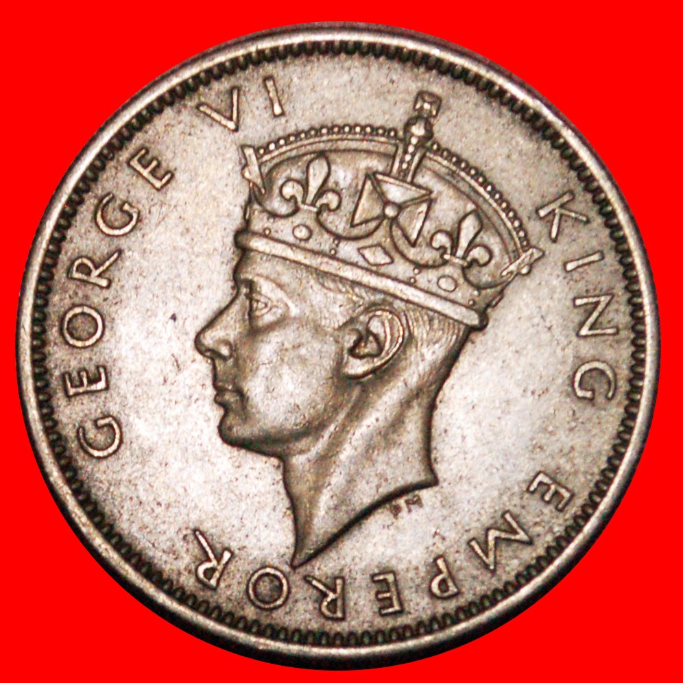  * SIMBABWE-VOGEL: SÜDRHODESIEN ★ 1 SHILLING 1947! Georg VI. (1937-1952) ★OHNE VORBEHALT!   