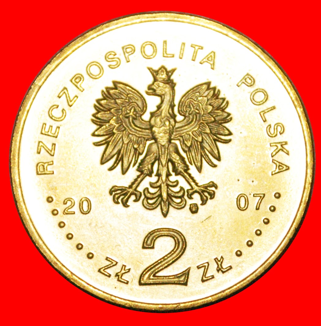  • SCHIFF: POLEN ★ 2 ZLOTY 2007 NORDISCHES GOLD FEHLER STG STEMPELGLANZ! OHNE VORBEHALT!   