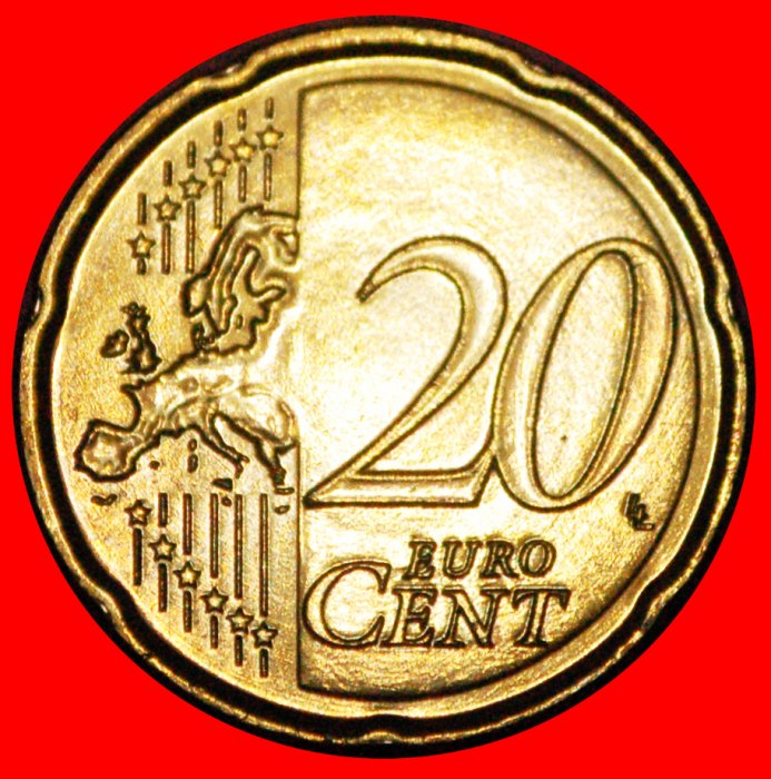  * GREECE: CYPRUS ★ 20 CENT 2019 NORDIC GOLD (2008-2021) UNC! MINT LUSTRE! LOW START★ NO RESERVE!   