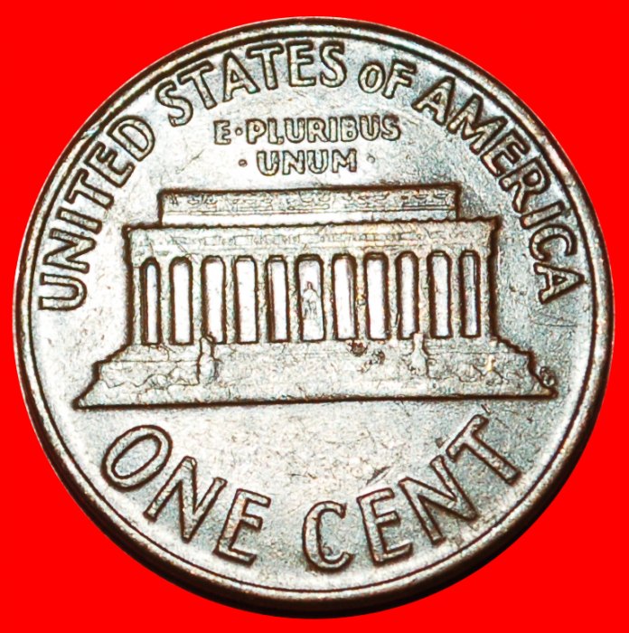  * MEMORIAL (1959-1982): USA ★ 1 CENT 1962! LINCOLN (1809-1865) OHNE VORBEHALT!   