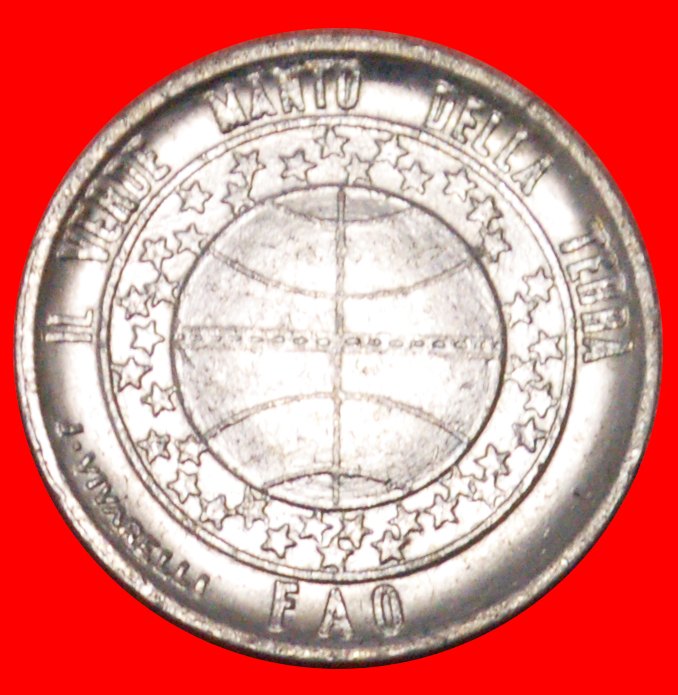 * FIXSTERN: SAN MARINO ★ 1 LIRA 1977 FAO STG STEMPELGLANZ! OHNE VORBEHALT!