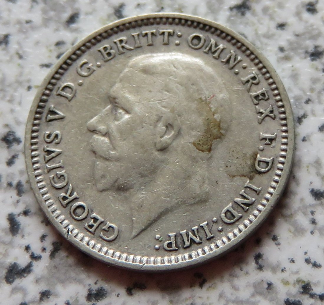  Großbritannien 3 Pence 1932   