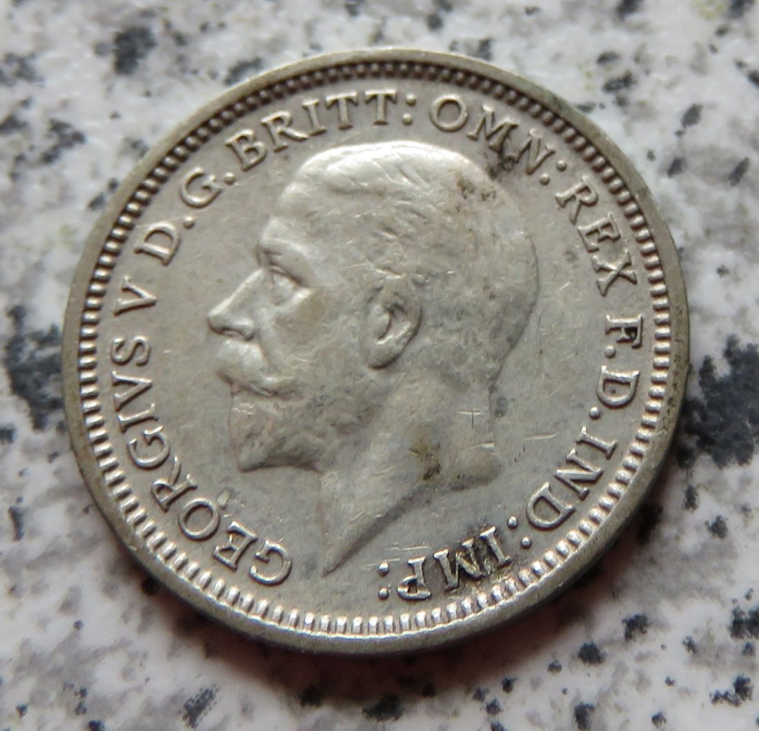  Großbritannien 3 Pence 1935   