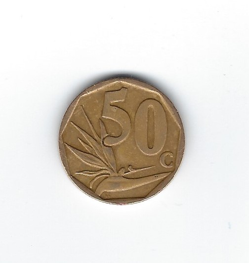  Südafrika 50 Cents 2003   