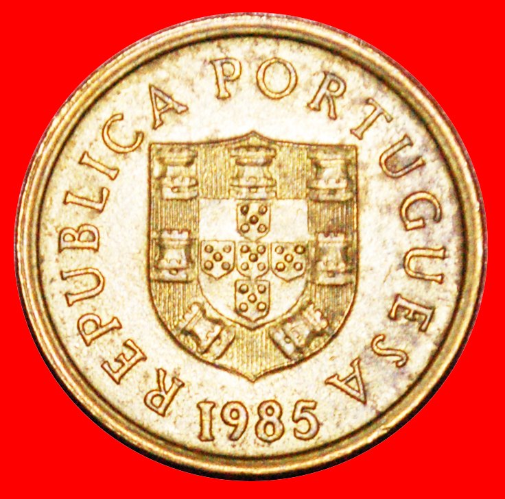  * LARGE SIZE (1981-1986): PORTUGAL ★ 1 ESCUDO 1985 DISCOVERY COIN! LOW START! ★ NO RESERVE!   