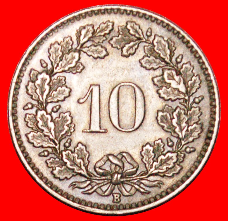  * LIBERTY (1879-2021): SWITZERLAND ★ 10 RAPPEN 1943! WARTIME (1939-1945)! LOW START! ★ NO RESERVE!   