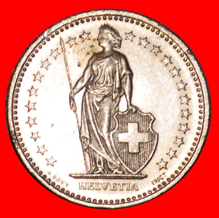  * WITH STAR (1983-2021): SWITZERLAND ★ 1/2 FRANC 1994B MINT LUSTRE!★LOW START! ★ NO RESERVE!   