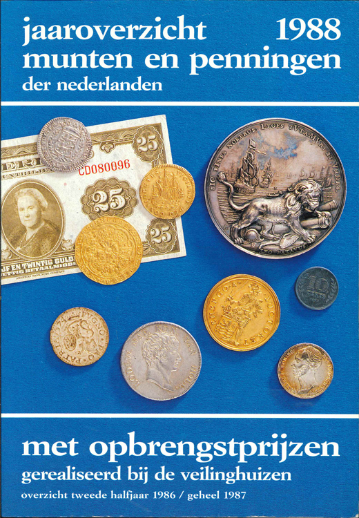  J.Stuurman-Aalbers, R. Stuurmann, Holland 1988, Jaarboek Munten en Penningen der Niederlanden   