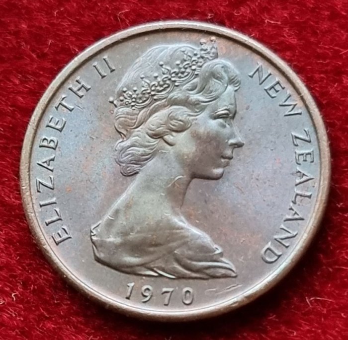  713(4) 1 Cent (Neuseeland) 1970 in UNC ............................................ von Berlin_coins   
