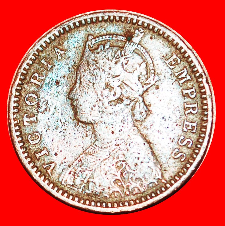 * QUEEN (1877-1901): INDIA ★ 1/12 ANNA 1895! LOW START ★ NO RESERVE!