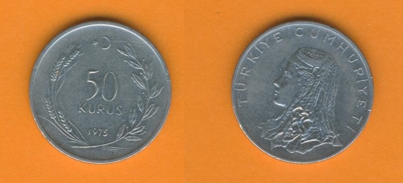 Türkei 50 Kurus 1975   