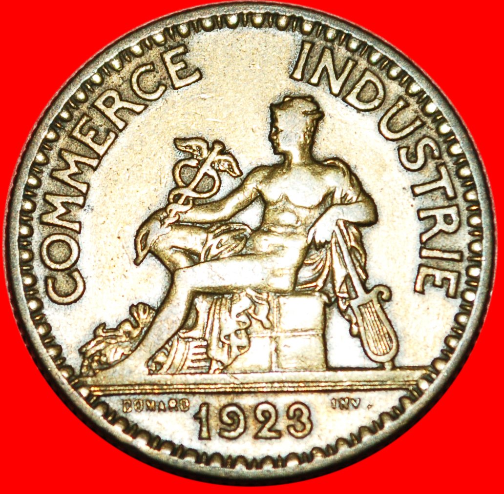  *• MERCURIUS ★ FRANKREICH ★ 2 FRANCS 1923! OHNE VORBEHALT!   