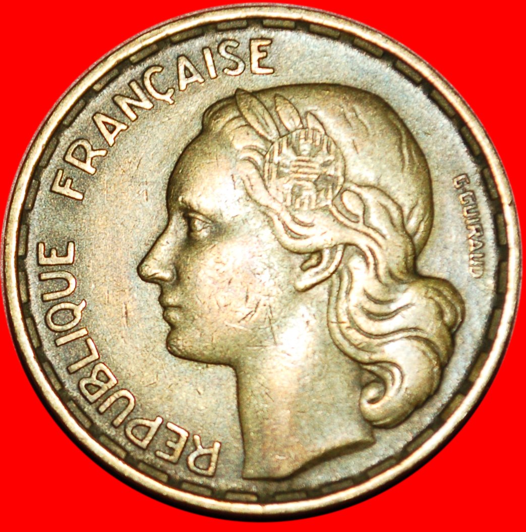  *• SCHWANZ ★ FRANKREICH ★  50 FRANCS 1952! OHNE VORBEHALT!   