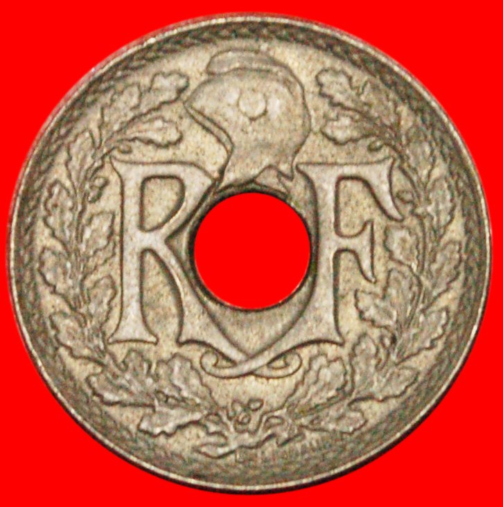  *• OLD TYPE!★ FRANCE★ 5 CENTIMES 1920! RARE IN UNCOMMON CONDITION! LOW START ★ NO RESERVE!   