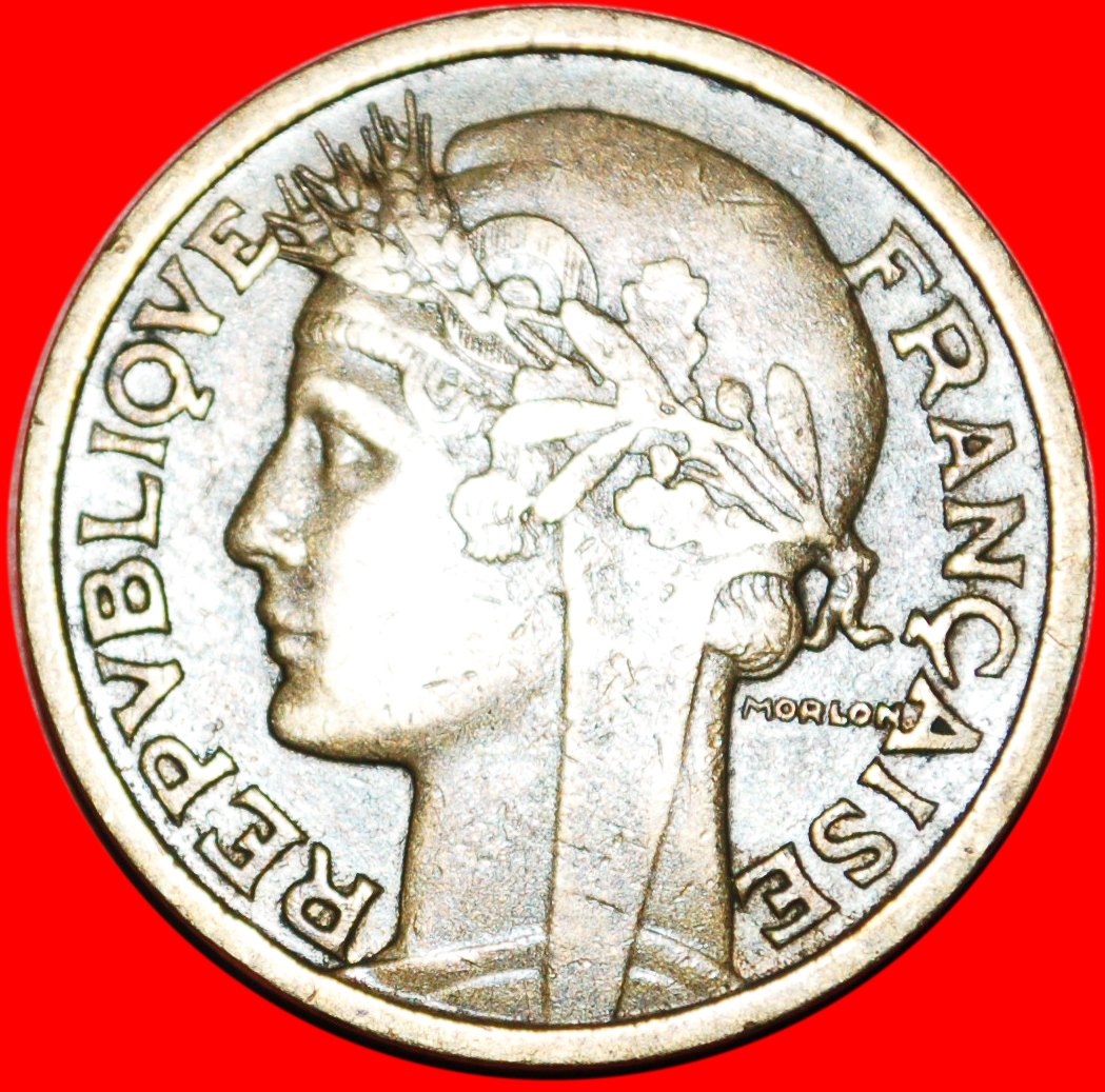  *• 2 FÜLLHÖRNER ★ FRANKREICH ★ 2 FRANCS 1938! OHNE VORBEHALT!   