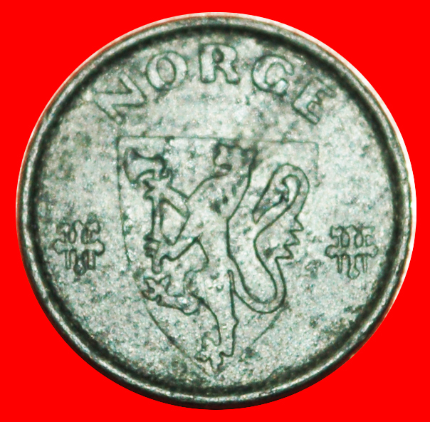  Ⰶ GERMANY (1941-1945): NORWAY ★ 10 ORE 1941! ★LOW START ★ NO RESERVE!   
