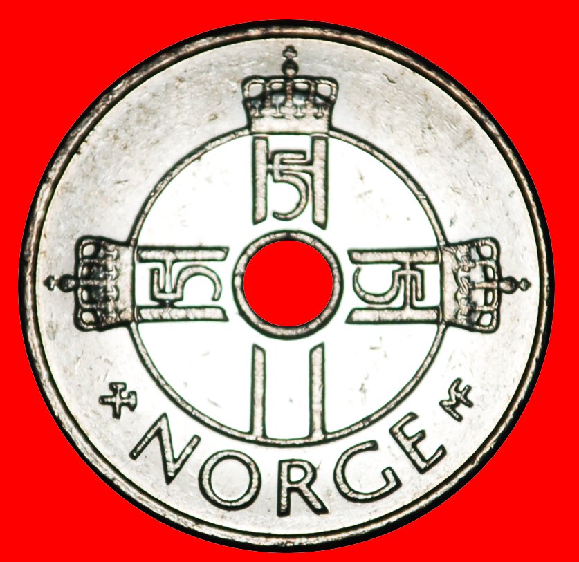  Ⰶ BIRD (1997-2016): NORWAY ★ 1 CROWN 2005 DISCOVERY COIN! MINT LUSTRE!★LOW START ★ NO RESERVE!   