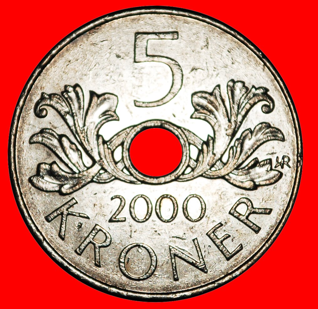  * ORDER OF ST. OLAF (1998-2017): NORWAY ★ 5 CROWNS 2000 DISCOVERY COIN!★LOW START ★ NO RESERVE!   
