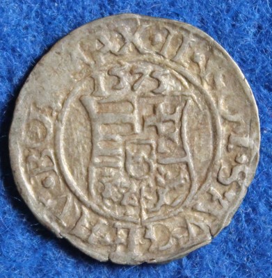  RDR – Ungarn, Maximilian II., 1564-1576, Denar #035   
