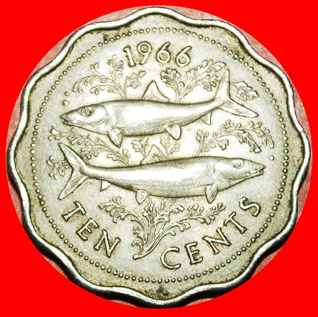 * GREAT BRITAIN (1966-1970): THE BAHAMAS ★ 10 CENTS 1966! FISHES LOW START ★ NO RESERVE!