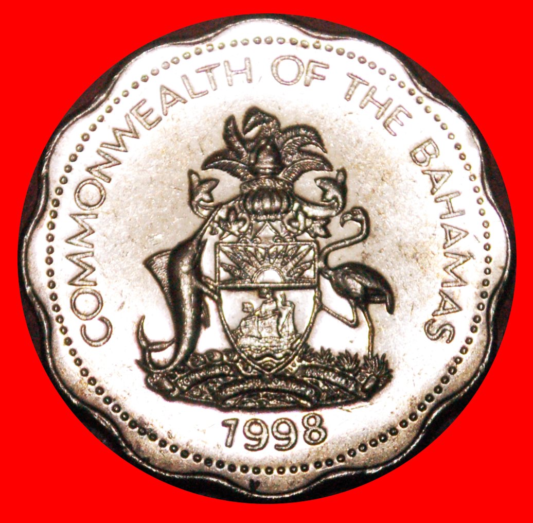 * GREAT BRITAIN (1974-2005): THE BAHAMAS ★ 10 CENTS 1998! FISHES AND SHIP! LOW START ★ NO RESERVE!   