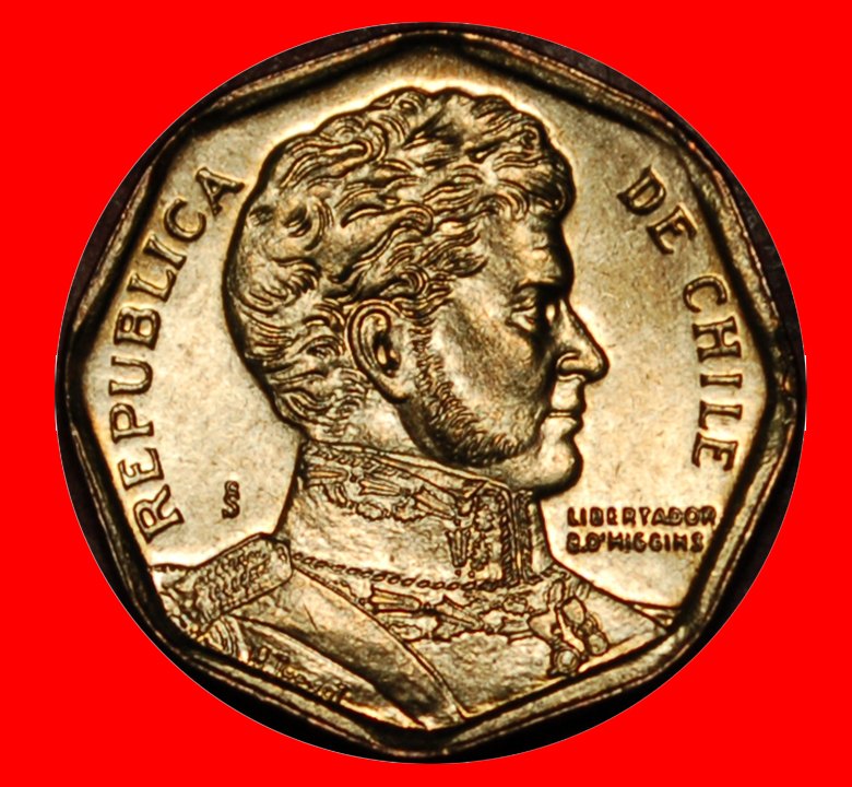  * O'HIGGINS (1992-2015): CHILE ★ 5 PESOS 2009 DISCOVERY COIN! MINT LUSTRE! LOW START ★ NO RESERVE!   