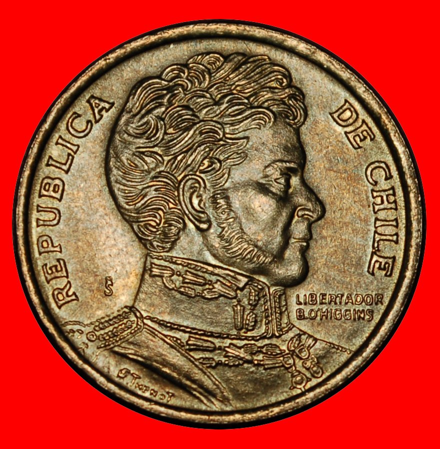  * O'HIGGINS (1990-2021): CHILE ★ 10 PESOS 2010 DISCOVERY COIN! MINT LUSTRE! LOW START ★ NO RESERVE!   