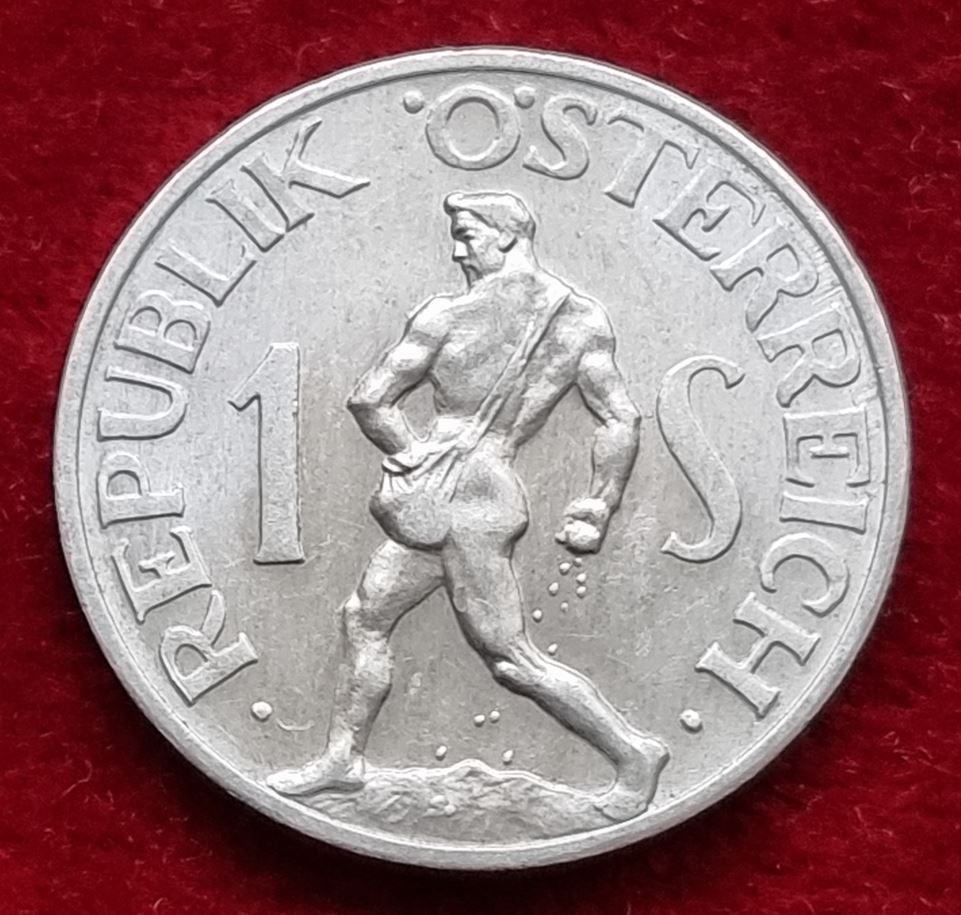 4248(2) 1 Schilling (Österreich) 1957 in vz ....................................... von Berlin_coins