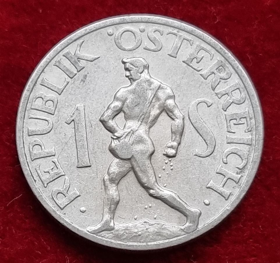  5248(4) 1 Schilling (Österreich) 1952 in vz ....................................... von Berlin_coins   