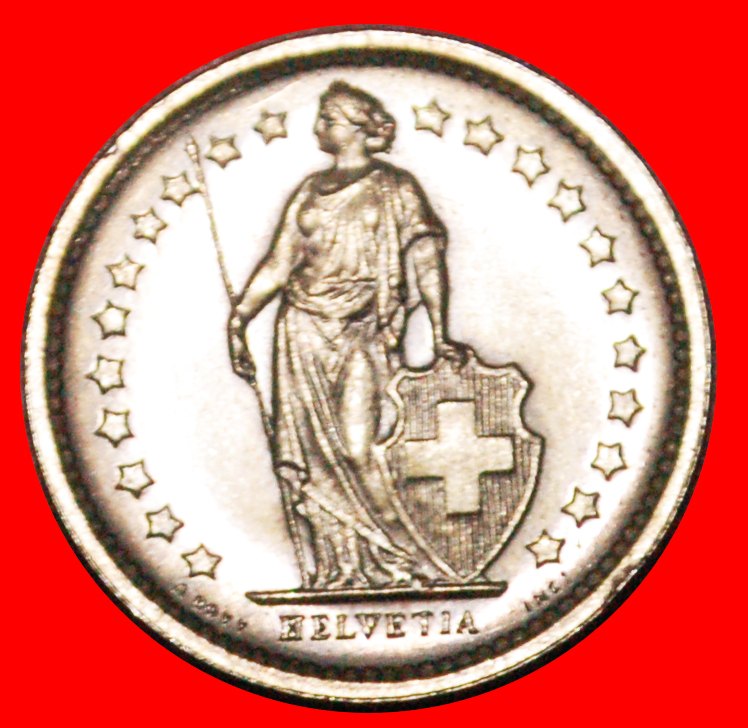  * WITHOUT STAR (1968-2021): SWITZERLAND ★ 1/2 FRANC 1969B MINT LUSTRE! LOW START★ NO RESERVE!   