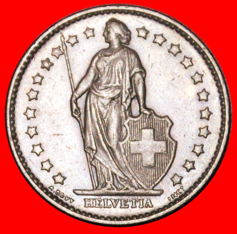  * WITHOUT STAR (1968-2021): SWITZERLAND ★ 1 FRANC 1977! LOW START★ NO RESERVE!   